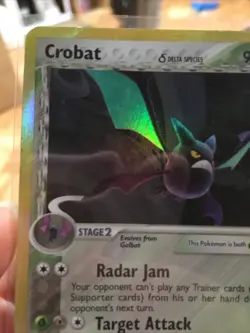 Crobat 2/113 Ex Delta Species Holo Pokemon Card Rare - Image 4