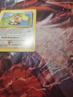 Farfetch'd Porenta 27/102 Uncommon Base Set 1st Edition GERMAN Pokemon Card LP - Image 5