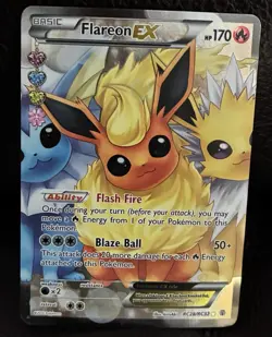 Rare Flareon EX Pokemon Card 170 RC28/RC32 Radiant Collection Pokemon TCG - Image 1