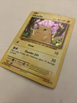 Pikachu - 35/108 - Pokemon Evolutions Cracked Ice Holo Theme Deck Card LP - Image 4