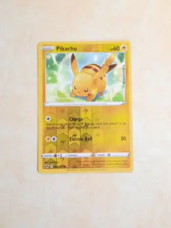 Pikachu 065/202 Sword & Shield (Reverse Holo) Pokemon Card. - Image 1