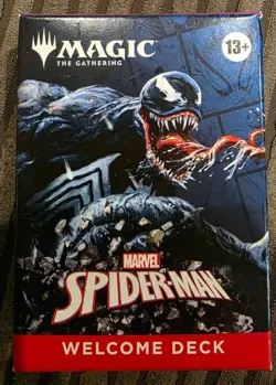 Magic The Gathering MTG Marvel Spider-Man Venom Black Welcome Deck - Image 1
