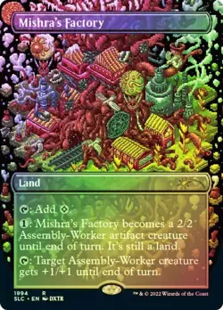 Mishra's Factory Foil Secret Lair NM MTG - Image 1