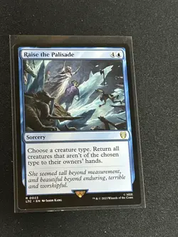 Raise the Palisade #23 Lord of the Rings LTC Magic MTG - Image 1