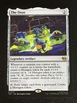 MTG Teenage Mutant Ninja Turtles The Ooze 0177 NM Rare - Image 1