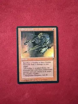 Goblin Grenade (a) - Fallen Empires MTG Magic The Gathering Classic Vintage - Image 1