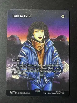 Path to Exile (Borderless) 0001 PZA Teenage Mutant Ninja Turtles TMNT - MTG NM/M - Image 1