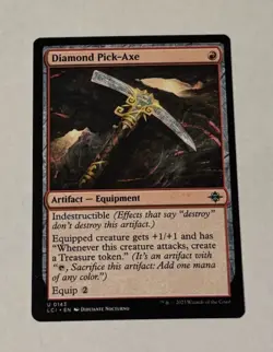 MTG Diamond Pick-Axe - The Lost Caverns of Ixalan LP - Image 1