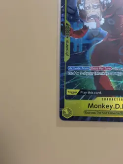 One Piece Monkey.D.Luffy ST29-012 Alt Art Start Deck Egghead TCG English NM - Image 5