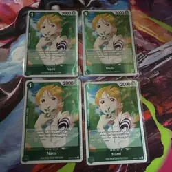 One Piece Nami R Extra Booster: Anime 25th Anniversary Collection x4 EB02-017 NM - Image 1