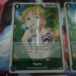 One Piece Nami R Extra Booster: Anime 25th Anniversary Collection x4 EB02-017 NM - Image 2