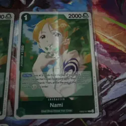 One Piece Nami R Extra Booster: Anime 25th Anniversary Collection x4 EB02-017 NM - Image 3