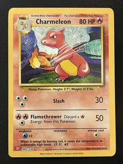 Charmeleon 002/034 Trading Card Game Classic Holo Pokemon TCG Near Mint - Image 1