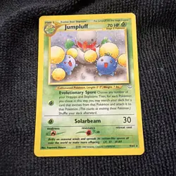 Pokemon Jumpluff Holo Rare TCG Card 9/64 Neo Revelation Unlimited - Image 1