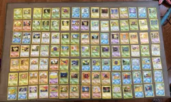 Pokemon Vintage Base Set & Booster Cards Excellent Condition (135 Total Cards) - Image 1