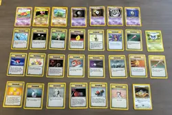 Pokemon Vintage Base Set & Booster Cards Excellent Condition (135 Total Cards) - Image 2