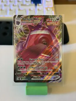 Pokemon Gengar VMAX TCG 157/264 Swsh08: Fusion Strike Ultra Rare Holo Card - Image 1