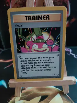 Pokemon TCG Recall Card 116/132 Gym Heroes Series Uncommon Trainer - Image 1