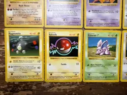 Pokemon Base Set SHADOWLESS Uncommon/Common WotC - 15 Card Lot LP/MP - Image 4