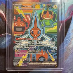 Rotom ex 126/094 Phantasmal Flames Pokemon Card Special Illustration Rare - NM - Image 1