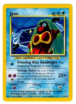 Jynx 31/64 Neo Revelation Regular - Pokemon Card - Image 1