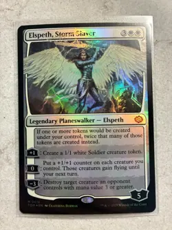 Elspeth, Storm Slayer Tarkir: Dragonstorm Foil - Image 1