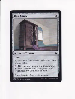 MAGIC MTG COMMANDER LEGENDS: BATTLE FOR BALDUR'S GATE DIRE MIMIC (X) - Image 1
