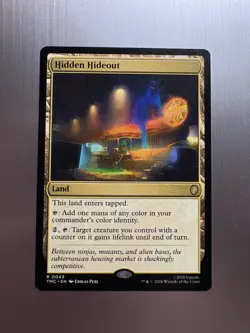 Hidden Hideout - 43 - MTG: Teenage Mutant Ninja Turtles - Rare - Regular - Image 1