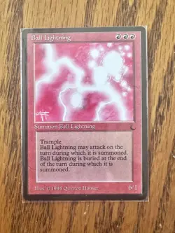 MTG Magic the Gathering - The Dark Ball Lightning - Never played NM - Image 1