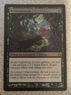 Bitterblossom Foil - Morningtide ~NM~ Magic The Gathering MTG - Image 1