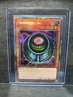 Morphing Jar - RA03-EN098 - Platinum Secret RareUU Gem Mint YUGIOH Card - Image 1