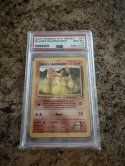 Pokemon TCG Blaine's Charmander 061/132 Regular Non-Holo Card - Image 1