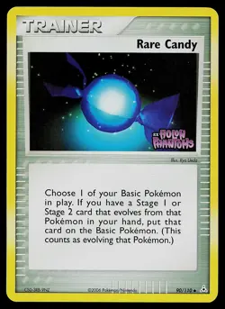 Pokemon Card - Rare Candy Holon Phantoms 90/110 Reverse Holo Stamped - Image 1