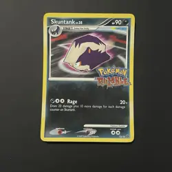 Pokemon Rumble 13/16 Skuntank LV.35 Promo Card - Image 1