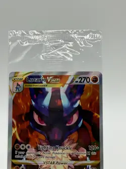 Lucario VSTAR #SWSH291 Sword & Shield Promo Card Pokemon Sealed - Image 2