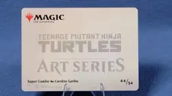 Super Combo 44/54 Art Series TMNT MTG Art Card NM/M - Image 2