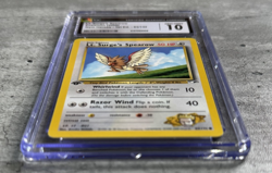 Pokemon Card 1st Ed. Lt. Surge's Spearow CGC 10 Gem, Gym Heroes 83/132, 2000 (1) - Image 3