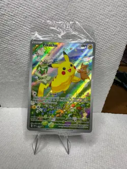 Pikachu SVP 088 - SEALED - S&V Black Star Promo (4 Cards) - Pokemon TCG - Image 1