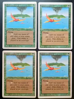 4x Birds Of Paradise | Revised Edition | MTG | Magic The Gathering - Image 1