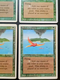 4x Birds Of Paradise | Revised Edition | MTG | Magic The Gathering - Image 5