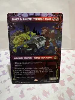 Tokka & Rahzar, Terrible Twos (Showcase) Teenage Mutant Ninja Turtles Foil - Image 1