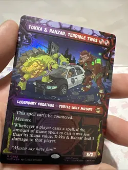 Tokka & Rahzar, Terrible Twos (Showcase) Teenage Mutant Ninja Turtles Foil - Image 2