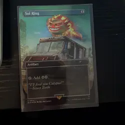 🔮 MTG: Sol Ring (Rainbow Foil) Secret Lair Promo Twisted Metal 0912 NM - Image 1