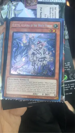 Elzette, Azamina of the White Forest Secret Rare SUDA-EN008 Mint! - Image 4