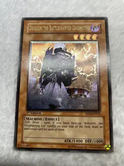 Yugioh Dekoichi The Battlechanted Locomotive RDS-EN032 Ultimate Rare 1st Ed HP - Image 1