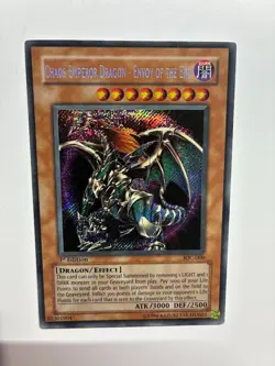 Yugioh Chaos Emperor Dragon - Envoy of the End IOC-000 Secret Rare 1st Ed VLP - Image 3