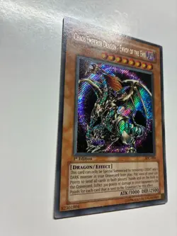 Yugioh Chaos Emperor Dragon - Envoy of the End IOC-000 Secret Rare 1st Ed VLP - Image 5