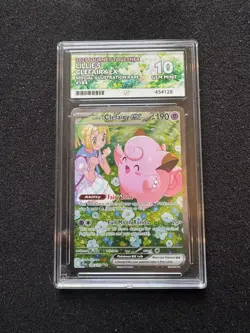 Pokemon TCG Lillie's Clefairy EX Card 184/159 - Journey Together - ACE 10 - Image 1