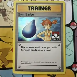 Misty Gym Badge XY204 Evolutions Holo Rare Promo Pokemon Card - Image 2