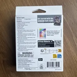 Gundam Card Game - ST05 Iron Bloom Starter Deck New Sealed - Image 3